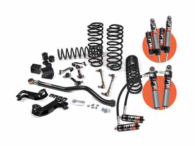 JKS Manufacturing JSPEC138KFP 2018-2026 Wrangler JL 4-Dr J-Kontrol 2.5" Lift Kit w/Fox 2.0 Shocks / JKS Manufacturing JSPEC138KFP Lift Kit