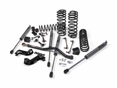 JKS Manufacturing JSPEC142KFA 2018-2026 Wrangler JL 4-Dr J-Kontrol 3.5" Lift Kit Fox Adventure Shock / JKS Manufacturing JSPEC142KFA Lift Kit