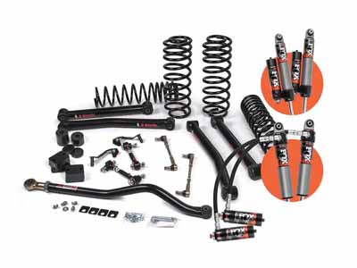 JKS Manufacturing JSPEC145KFP 2018-2026 Wrangler JL 2-Dr J-Konnect 3" Lift Kit w/Fox 2.0 Shocks / JKS Manufacturing JSPEC145KFP Lift Kit