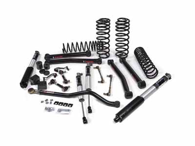 JKS Manufacturing JSPEC145PS 2018-2026 Wrangler JL 2-Dr J-Konnect 3" Lift Kit w/Fox 2.5 Shocks / JKS Manufacturing JSPEC145PS Lift Kit