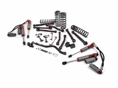 JKS Manufacturing JSPEC189FRS 2018-26 Wrangler JL 2-Dr 3" J-Krawl System Rubber Fox 3.0 Front & Rear / JKS Manufacturing JSPEC189FRS Lift Kit