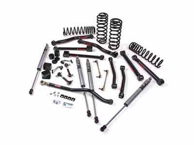 JKS Manufacturing JSPEC189KFA 2018-2026 Wrangler JL 2-Dr 3" J-Krawl System Rubber Fox 2.0 Front/Rear / JKS Manufacturing JSPEC189KFA Lift Kit