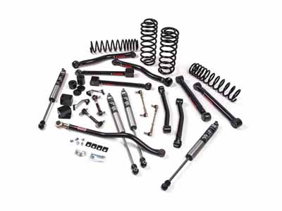 JKS Manufacturing JSPEC189KFP 2018-2026 Wrangler JL 2-Dr 3" J-Krawl System Rubber Fox 2.0 Front/Rear / JKS Manufacturing JSPEC189KFP Lift Kit