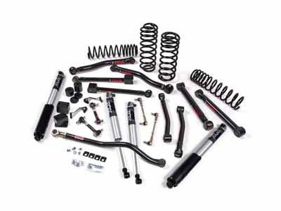 JKS Manufacturing JSPEC189PS 2018-2026 Wrangler JL 2-Dr 3" J-Krawl System Rubber Fox 2.5 Front/Rear / JKS Manufacturing JSPEC189PS Lift Kit