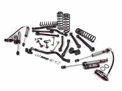 JKS Manufacturing JSPEC190PES 3" J-Krawl System Rubber Fox 2.5 Front/Rear 2018-2026 Wrangler JL 2-Dr / JKS Manufacturing JSPEC190PES Lift Kit
