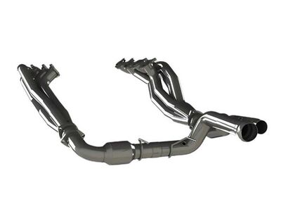 Kooks 1372H430 Stainless 1-7/8" Headers and GREEN Catted Connections 2023+ Ford F-150 Raptor R 5.2 / Kooks 1372H430 Raptor R 1-7/8" Headers & Midpipes