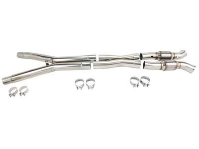 Kooks 21503311 Stainless 3" GREEN Catted X-Pipe for 1997-2004 Corvette C5 / Kooks 21503311 3" Catted X-Pipe for Corvette C5