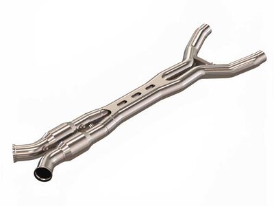 Kooks 21703420 Stainless 3" H.O GREEN Catted OEM-Connect ULTRA X-Pipe for 2014-2019 Corvette C7 / Kooks 21703420 3" Catted X Pipe 2014-2019 Corvette