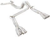 Kooks 22415100 3" SS Non-Catted Header-Back Dual Exhaust 1998-2002 Camaro/Firebird 5.7 / Kooks 22415100 Header-Back Exhaust