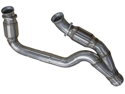 Kooks 28553200 3" Catted Y-Pipe for 2009-2013 GM 1500 Truck 4.8 5.3 & 2009-2014 GM SUV 4.8 5.3 / Kooks 28553200 Y-Pipe 2009-2013 GM 1500 4.8 5.3