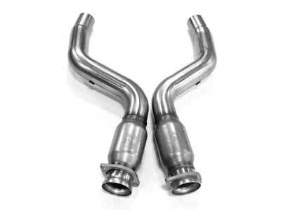 Kooks 31023200 Stainless 3" Catted Race Connections 2005-2023 LX Platform 5.7/6.1/6.2/6.4 / Kooks 31023200 3" Catted Pipes 2005-2023 LX Hemi