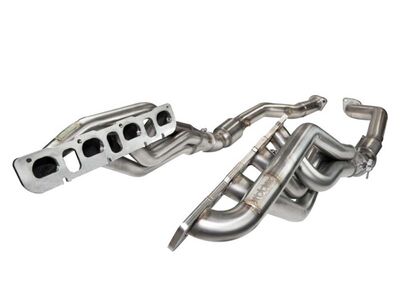 Kooks 3410H421 Stainless 1-7/8" Headers & Catted OEM Connect Pipes for 2012-2020 Jeep/Durango 6.4 / Kooks 3410H421 Stainless 1-7/8" Headers & MidPipes