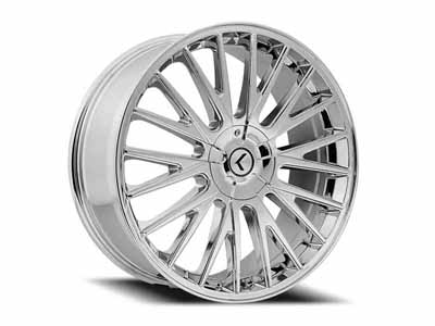 Kraze Wheels KR142-26152M18 Scrilla 142 GBM 26x10 Milled Gloss Black 5x127/5x139.7 BP 18 Offset / Kraze Wheels KR142-26152M18 26-Inch Wheel