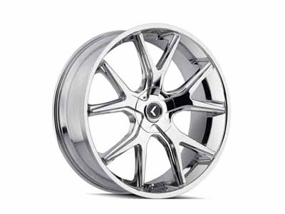 Kraze Wheels KR157-8807C40 Hella 157 CH 18x8 Chrome 5 on 112/5 on 114.3 Bolt Pattern 40 Offset / Kraze Wheels KR157-8807C40 18-Inch Wheel