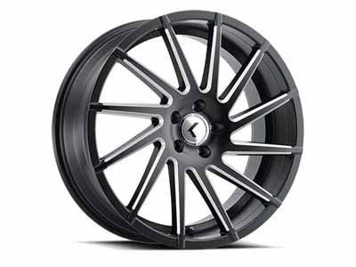 Kraze Wheels KR181-2845M40 Spinner 181 BM 20x8.5 Milled Black 5 on 112 Bolt Pattern 40 Offset / Kraze Wheels KR181-2845M40 20-Inch Wheel