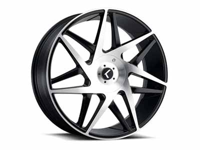 Kraze Wheels KR185-22816C38 Double Down KR185 CH 22x8.5 Chrome 5x112/5x114.3 Bolt Pattern 38 Offset / Kraze Wheels KR185-22816C38 22-Inch Wheel