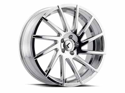 Kraze Wheels KR185-2809BM38 Double Down KR185 BM 20x8.5 Machined Black 5x112/5x120 BP 38 Offset / Kraze Wheels KR185-2809BM38 20-Inch Wheel