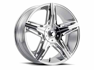 Kraze Wheels KR190-2865GB38 Lusso 190 GB 20x8.5 Gloss Black 5 on 114.3 Bolt Pattern 38 Offset / Kraze Wheels KR190-2865GB38 20-Inch Wheel