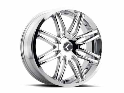 Kraze Wheels KR190-7831BM38 Lusso 190 BM 17x8 Machined Black 5 on 108 Bolt Pattern 38 Offset / Kraze Wheels KR190-7831BM38 17-Inch Wheel