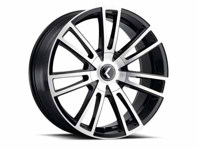 Kraze Wheels KR191-22864BM38 Stunna 191 22x8.5 Machined Black 5 on 115 Bolt Pattern 38 Offset / Kraze Wheels KR191-22864BM38 22-Inch Wheel