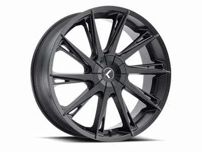 Kraze Wheels KR193-2831BM38 Turismo 193 20x8.5 Machined Black 5 on 108 Bolt Pattern 38 Offset / Kraze Wheels KR193-2831BM38 20-Inch Wheel