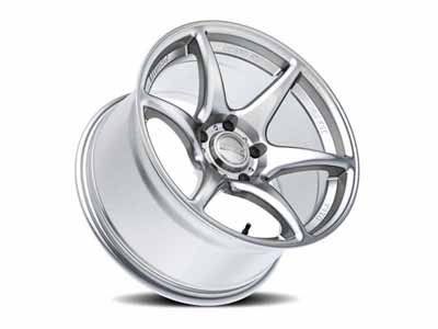Kansei Wheels K11S-189016+35 18x9 Tandem K11S Hyper Silver 5x100 Bolt Pattern 35 Offset / Kansei Wheels K11S-189016+35 18-Inch Wheel