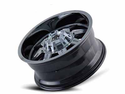 Mayhem Wheels 8100-2952P2D Monstir 8100 CH 20x9 0 Offset 5 Lug 5 BSM 87 Bore / Mayhem Wheels 8100-2952P2D 20-Inch Wheel