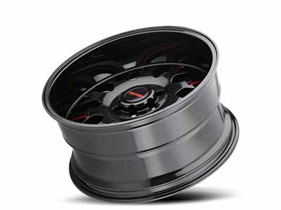 Mayhem Wheels 8110-2170BTR Tripwire 8110 RD 20x10 Prism Red Black -19 OS 8x170 4.75 BSM 130.8 Bore / Mayhem Wheels 8110-2170BTR 20-Inch Wheel