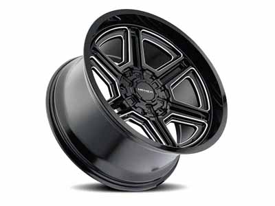 Mayhem Wheels 8117-2178BM Hermosa 8113 BM 20x10 Milled Black -25 Offset 8 Lug 4.52 BSM 124.1 Bore / Mayhem Wheels 8117-2178BM 20-Inch Wheel
