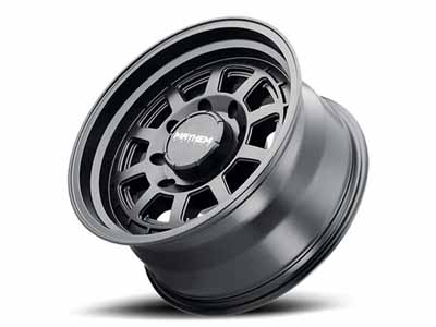 Mayhem Wheels 8303-8981MB Voyager 8303 MB 18x9 Black 0 Offset 8 Lug 5 BSM 125.2 Bore 165.1 / Mayhem Wheels 8303-8981MB 18-Inch Wheel