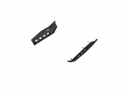MBRP AC-9219-04 2024-Up Can-Am Maverick R, Black-Coated Steel, Rock Slider Kit / MBRP AC-9219-04 Rock Sliders