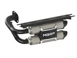 MBRP AT-9110PT Dual Slip-On Stainless Exhaust System for 2019-up Honda Talon 1000