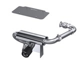 MBRP AT-9208FS Stainless 2.5" Single-Exit Carbon Tip Exhaust for 2017-2023 Can-Am Maverick X3 Turbo / MBRP AT-9208FS Stainless 2.5" Single-Exit Exhaust