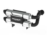 MBRP AT-9208PT Stainless Dual Slip-On Performance Series Exhaust, 2017-2023 Can-Am Maverick X3 Turbo / MBRP AT-9208PT Stainless Dual Slip-On Exhaust