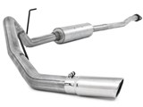 MBRP S5236AL 3-Inch Aluminized Cat Back Single Side Exit Exhaust 2011-2014 Ford F-150 3.5 EcoBoost / MBRP S5236AL 3-Inch Aluminized Cat Back