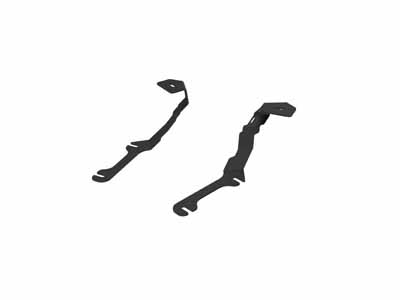 MBRP SL5157-01 2025-Up Ram 1500 RHO, Black-Coated Ditch Light Bracket / MBRP SL5157-01 Mounting Brackets(Lighting)