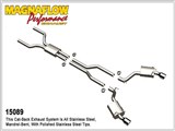 Magnaflow 15089 Street Series Cat-Back 2.5-in Exhaust W/4.0-in Tips 2010-2014 Camaro SS Exhaust / Magnaflow 15089 Catback Exhaust System