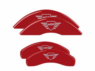 MGP Caliper Covers 37003SMGPRD Caliper Cover Set
