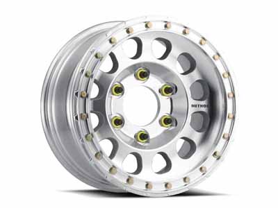 Method Wheels MR10379060312B 17x9 Beadlock MR103 6 x 139.7 Offset -12 Lip 2.76 Raw Machined Silver / Method Race Wheels MR10379060312B 17-inch Wheels