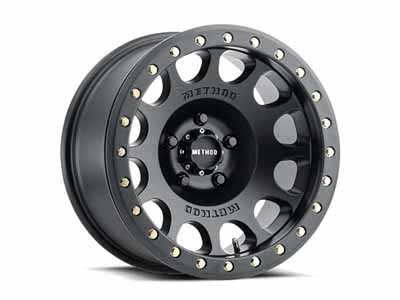 Method Race Wheels MR10578555500B 17x8.5 Beadlock MR105 5 x 139.7 Offset 0 Lip 1.46 Matte Black MB / Method Race Wheels MR10578555500B 17-inch Wheels
