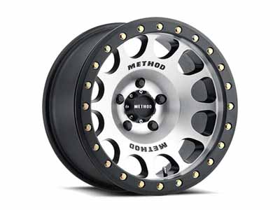 Method MR10579050338B 17x9 Beadlock MR105 5 x 127 Offset -38 Lip 1.77 Matte Black MBM Machined Face / Method Race Wheels MR10579050338B 17-inch Wheels