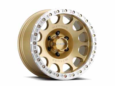 Method Race Wheels MR10579060138B 17x9 Beadlock MR105 6 x 139.7 Offset -38 Lip Size 1.77 Gold GD / Method Race Wheels MR10579060138B 17-inch Wheels