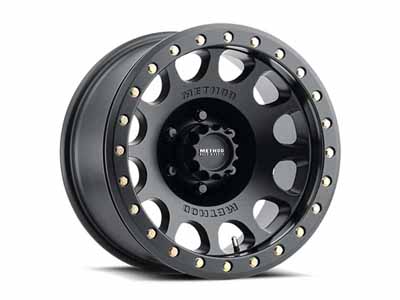 Method Race Wheels MR10579080538B 17x9 Beadlock MR105 8 x 165.1 Offset -38 Lip 1.77 Matte Black MB / Method Race Wheels MR10579080538B 17-inch Wheels