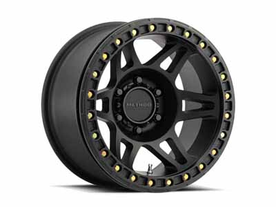 Method Race Wheels MR10679080544B 17x9 Beadlock MR106 8 x 165.1 Offset -44 Lip Size 0 Matte Black MB / Method Race Wheels MR10679080544B 17-inch Wheels