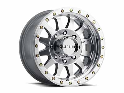 Method MR30478580300 17x8.5 Double Standard MR304 8 x 165.1 Offset 0 Lip 2.6 Machined SL Clear Coat / Method Race Wheels MR30478580300 17-inch Wheels