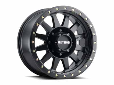Method Wheels MR30478580500 17x8.5 Double Standard MR304 8 x 165.1 Offset 0 Lip 3.07 Matte Black MB / Method Race Wheels MR30478580500 17-inch Wheels