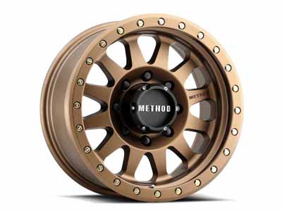 Method Race Wheels MR30478580900 17x8.5 Double Standard MR304 8 x 165.1 Offset 0 Lip 2.6 Bronze BRZ / Method Race Wheels MR30478580900 17-inch Wheels