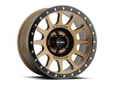 Method Wheels MR30578516925 17x8.5 NV MR305 6 x 135 Offset 25 Lip 1.18 Bronze BRZ Black Street Loc / Method Race Wheels MR30578516925 17-inch Wheels
