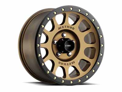 Method Wheels MR30578558900 17x8.5 NV MR305 5 x 150 Offset 0 Lip 1.3 Bronze BRZ Black Street Loc / Method Race Wheels MR30578558900 17-inch Wheels