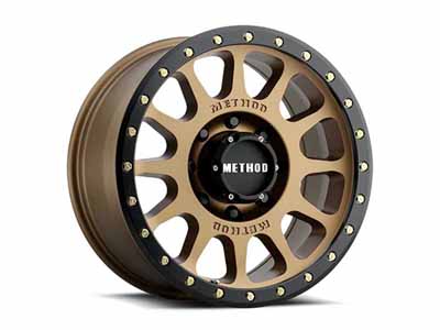 Method Wheels MR30589087918 18x9 NV MR305 8 x 170 Offset 18 Lip 1.38 Bronze BRZ Black Street Loc / Method Race Wheels MR30589087918 18-inch Wheels